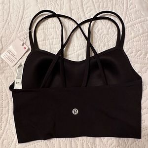 NWT Lululemon Like A Cloud Longline Bra (Black)